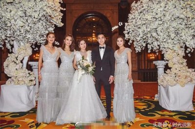 ​杨幂阿娇刘诗诗Angelababy婚礼的伴娘服对比，网友：这差距真大