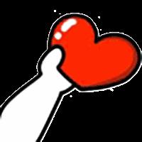 搞笑图片：发射爱心的神奇红包，比心！