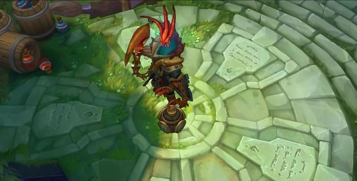 发现四个模型一般手感不错的皮肤 第一个LOL老蛮王最喜欢用