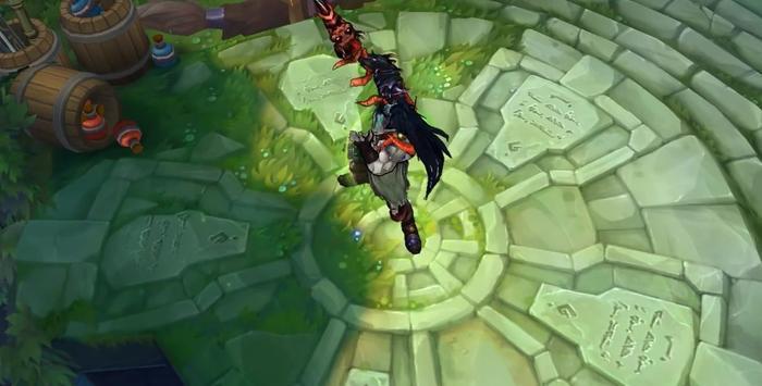 发现四个模型一般手感不错的皮肤 第一个LOL老蛮王最喜欢用