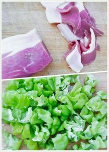 ​青椒炒火腿的做法