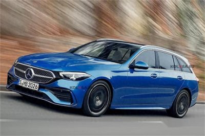 ​奔驰全新 C 级旅行版曝光，对比宝马 3 系、奥迪 A5L，胜算几何？