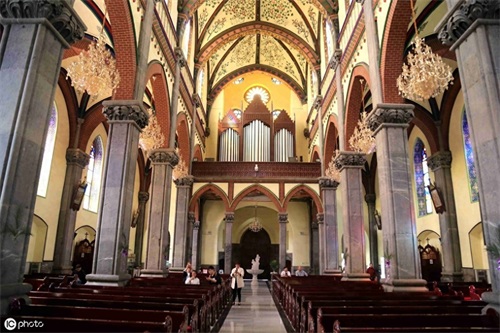 中国三大著名教堂之一,天主教济南洪家楼教堂