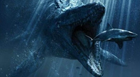 史上最强生物在《方舟生存进化》中出现，霸王龙禁不住它咬一口